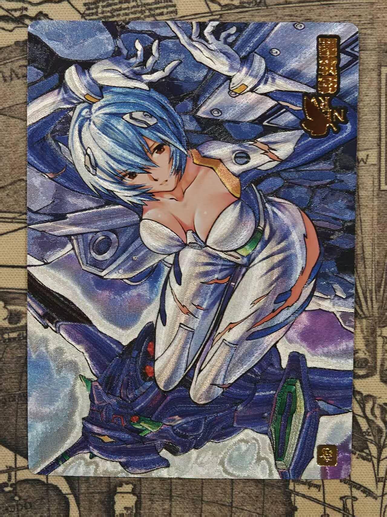 龙虎卡牌六七场 （无佣金，周六结拍，欢迎送拍） 粗闪 奇点 绫波丽