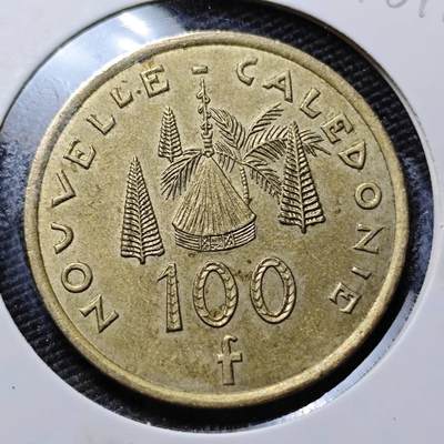 KK钱币收藏小铺 第378期  2月预留时间 周末发货 -  2008法属新喀里多尼亚100法郎