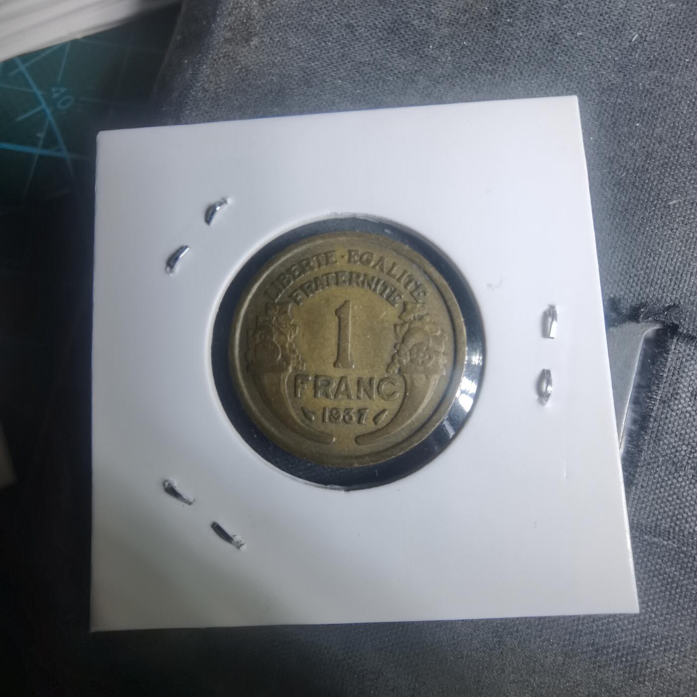 沼泽如烟--第930场 法国1937年1法郎