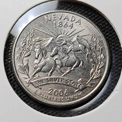 KK钱币收藏小铺 第378期  2月预留时间 周末发货 -  美国25分纪念币 好品