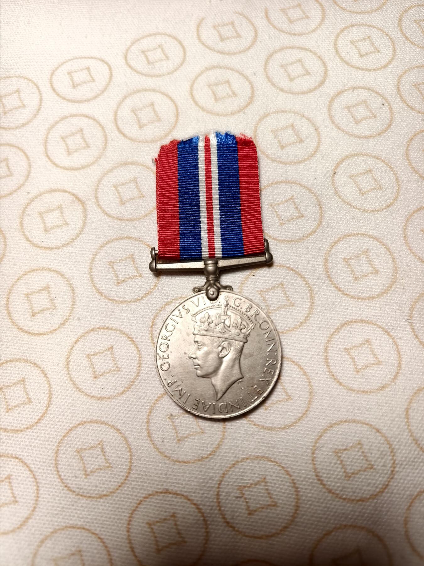 抚柳草堂-首期章牌钱币 限时免佣 满百包邮 放漏专场 英国二战奖章 美品