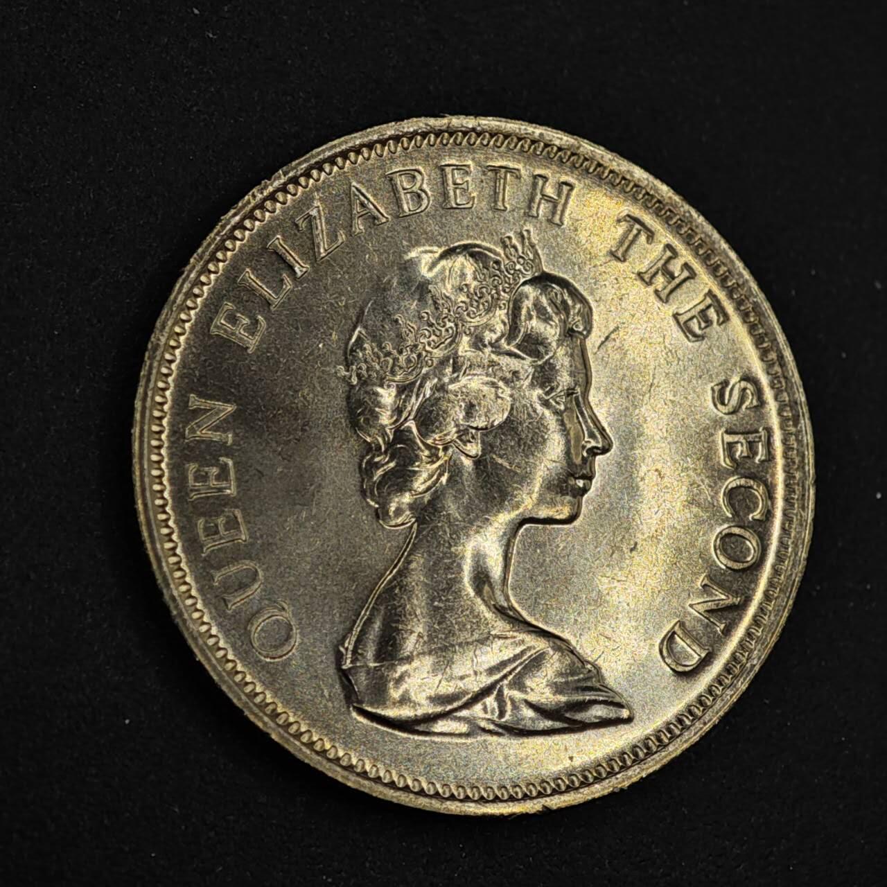 【淘币小摊】实时拍第八百二十六拍   散币场   满百包邮可预留二周 每周一统一发货   图瓦卢1985年飞鱼20分镍币