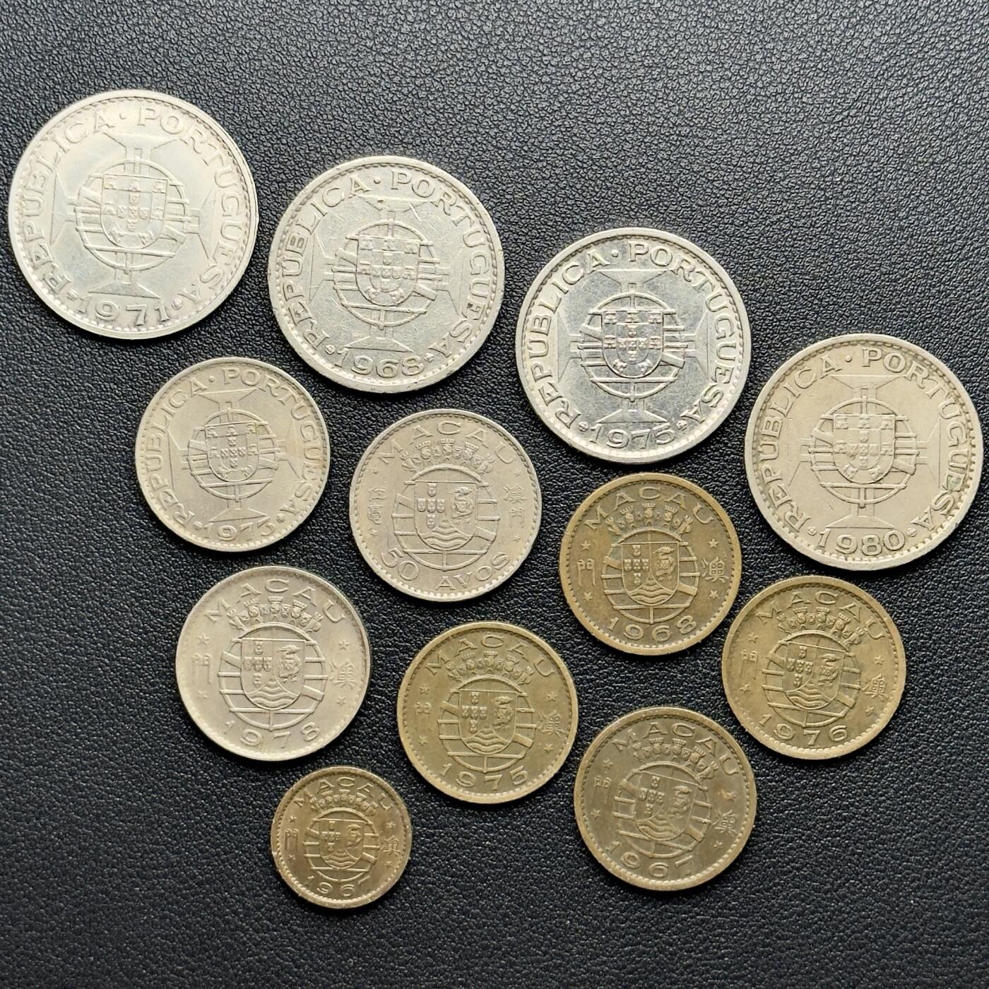 ＜小葵钱铺＞第67期·克朗币·银币场·满200包邮，不寄存·12月15日发货 澳门散年份大全套（含5元银币）