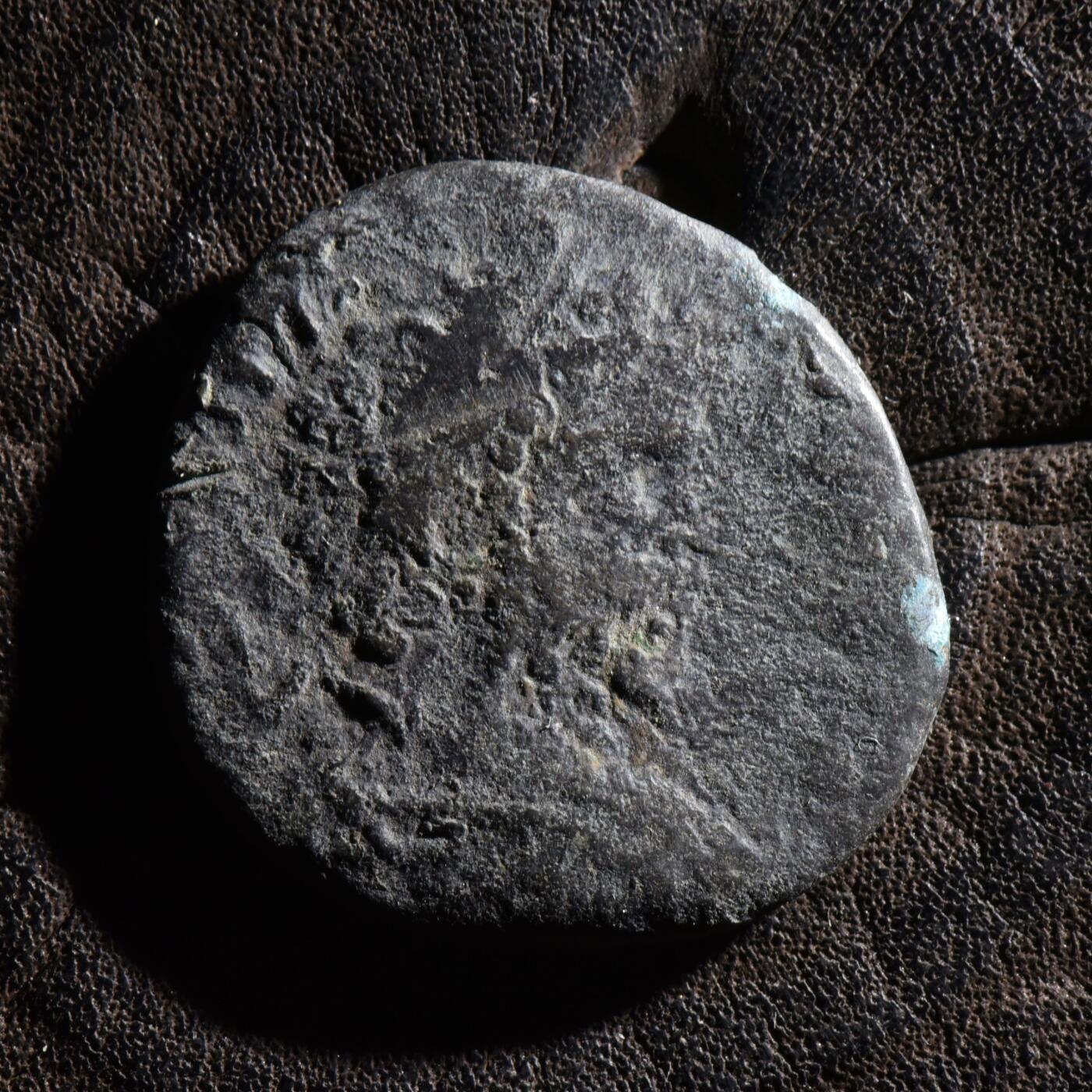 【良泉】【元旦直播场】1月1日晚19.30点开拍！208组西方古代钱币、日本朝鲜花钱  【罕见】公元193-211年【古罗马·行省】塞普提米乌斯·塞维鲁，色雷斯，安基亚洛斯城（今保加利亚波莫瑞地区）鹰，铜币，9.5克