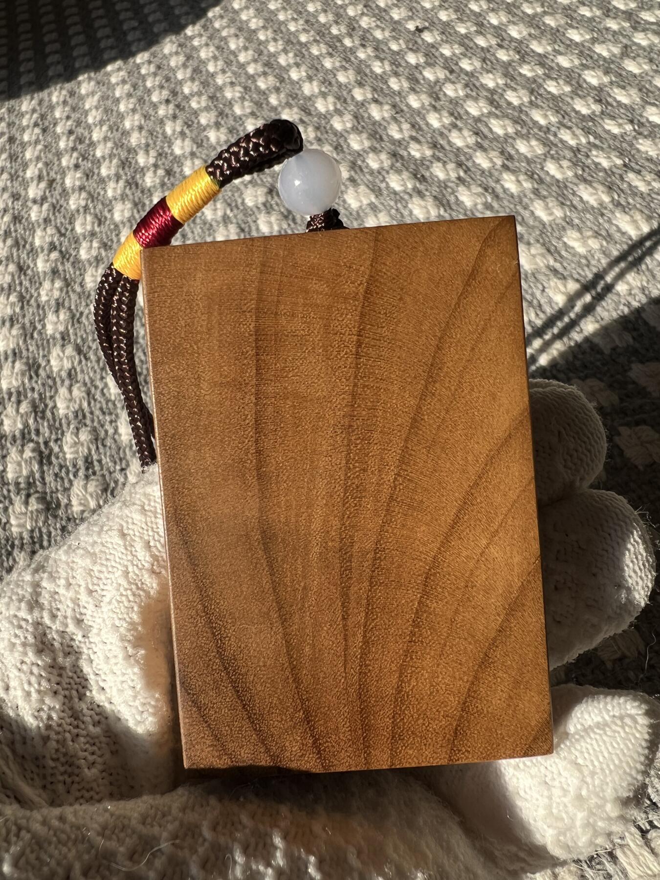 零元拍：NO.5 金丝楠牌子，香喷喷的小金砖，金光闪闪，68/47/13.3MM