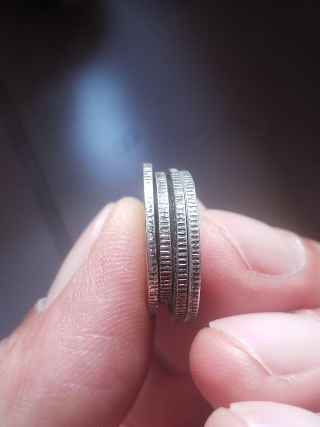 硬币 纪念币 评级币专场 硬币四枚。不同。