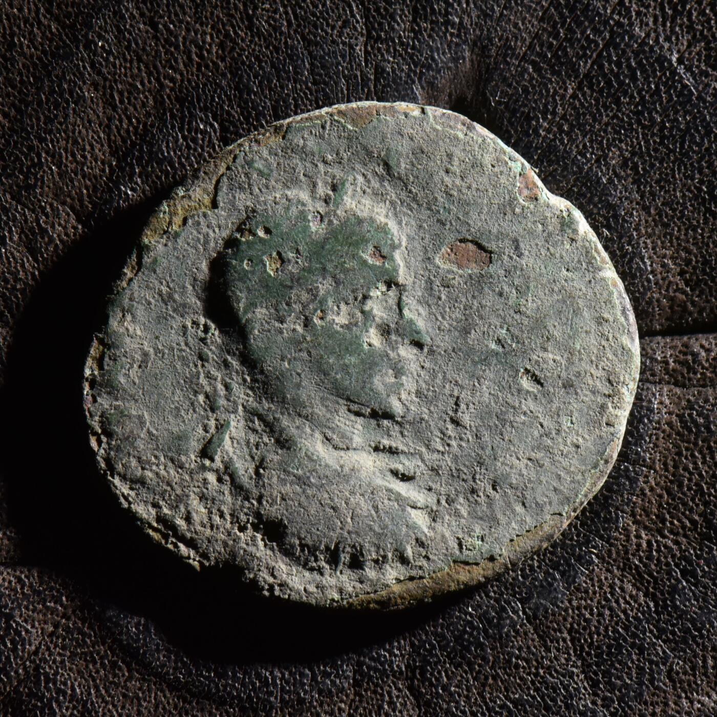 【良泉】【元旦直播场】1月1日晚19.30点开拍！208组西方古代钱币、日本朝鲜花钱 公元238-244年？【古罗马·行省】【马恰诺波里斯】戈尔迪安三世？大铜币，7.6克