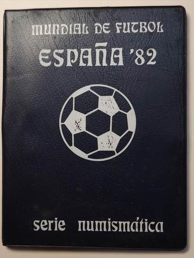 布加迪🐬～世界钱币(上海)🌾第 264 期 /  各国套币和散币 - 西班牙🇪🇸 1980年 6枚 世界杯纪念币册子