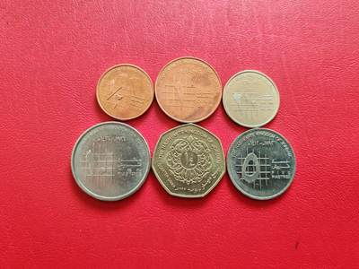 【云涧收藏】第八十三场 - 约旦1996/97年6枚套