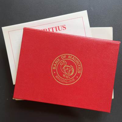 ＜小葵钱铺＞第67期·克朗币·银币场·满200包邮，不寄存·12月15日发货 - 〈发行量2500〉毛里求斯1987年盒装精制套币