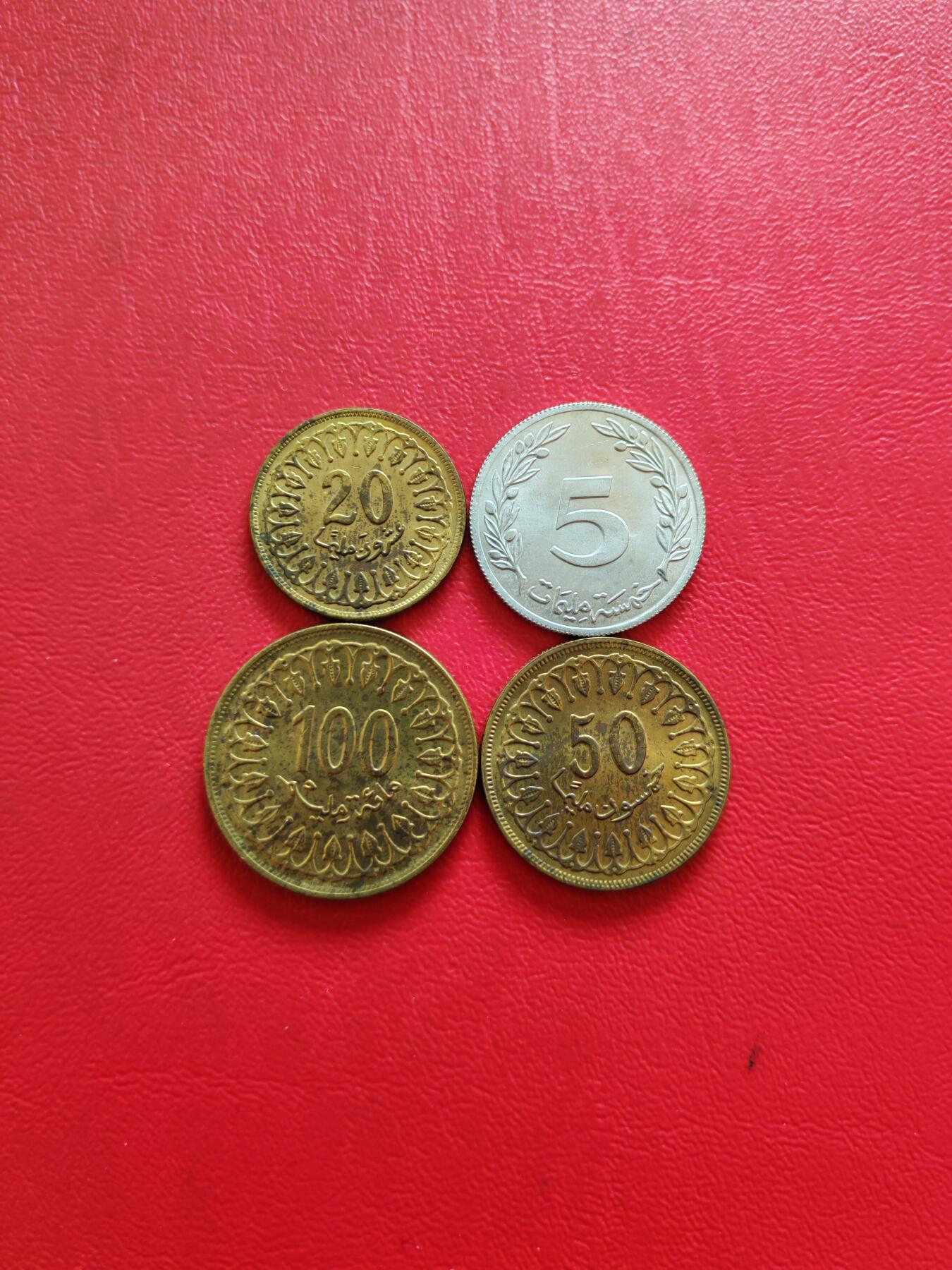 【云涧收藏】第八十三场 突尼斯1983年4枚套