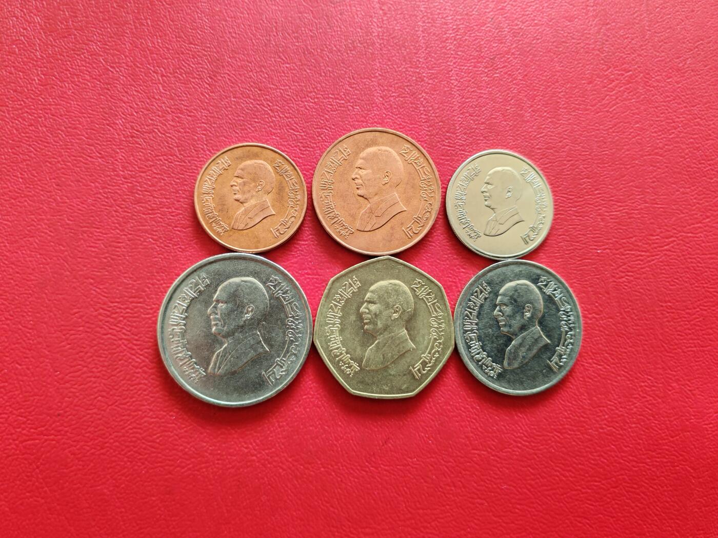 【云涧收藏】第八十三场 约旦1996/97年6枚套