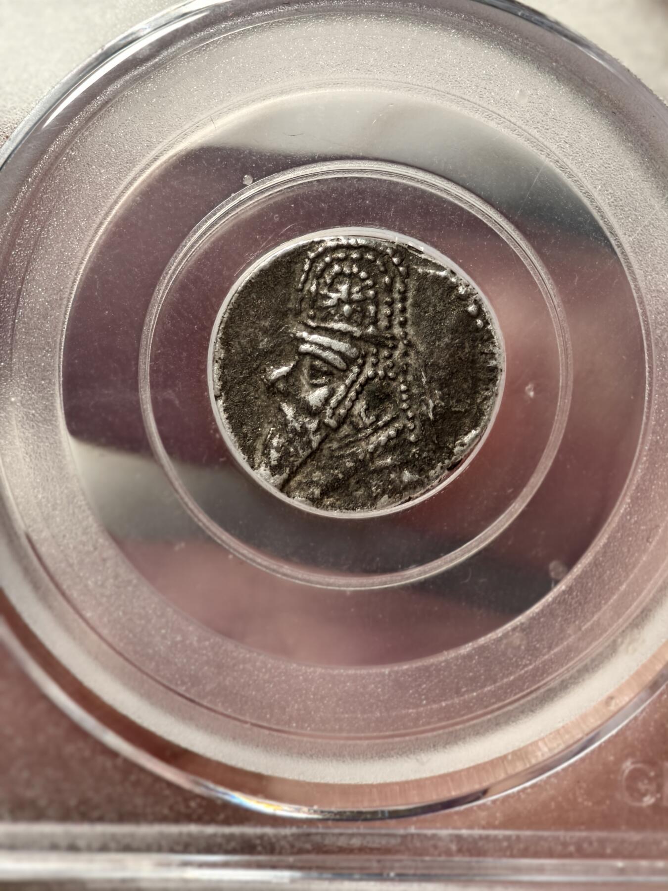 抚柳草堂-首期章牌钱币 限时免佣 满百包邮 放漏专场 安息王朝银币 帕提亚（安息）帝国米特拉达特斯二世打制银币传世好品