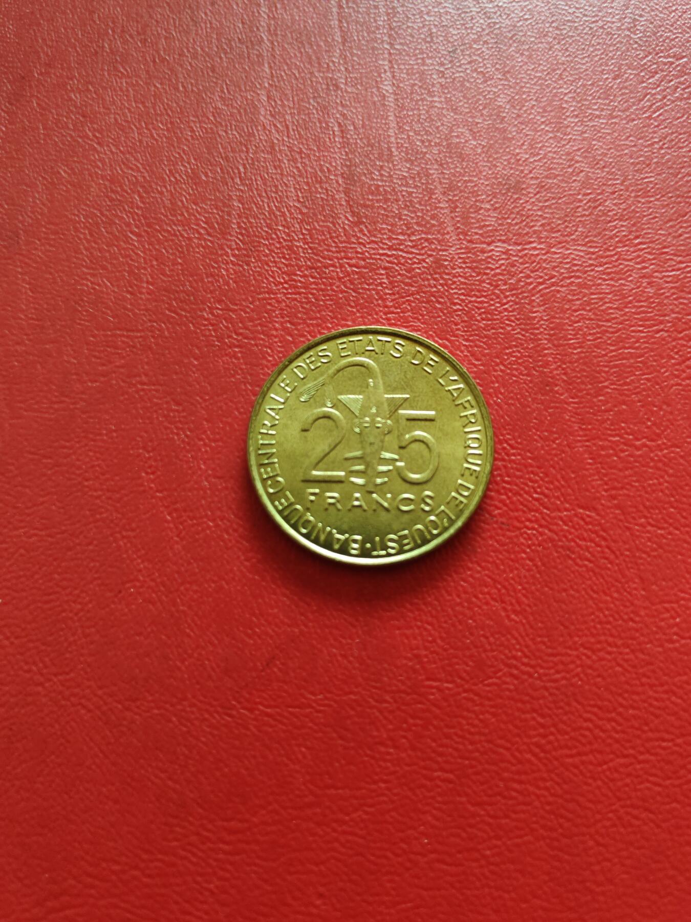 【云涧收藏】第八十三场 西非2009年25法朗