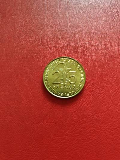 【云涧收藏】第八十三场 - 西非2009年25法朗