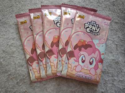 【随心含颖卡拍52期】卡游/集卡社/卡卡沃 抽卡机专场拍卖【无佣金】 - 卡游。小马宝莉 友谊贴5包 原封