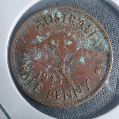 沼泽如烟--第930场 - 澳大利亚1943年半便士