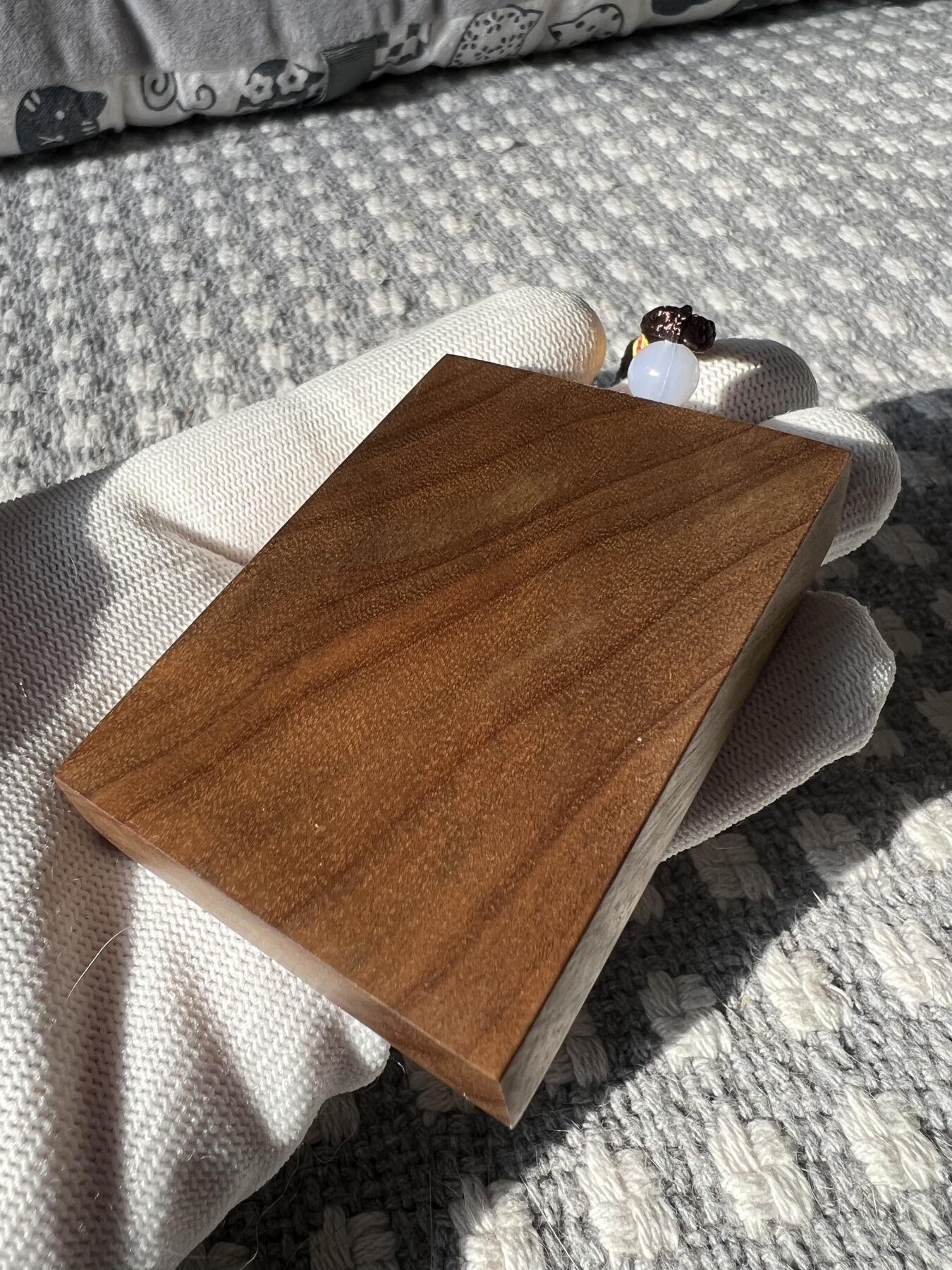 零元拍：NO.4金丝楠牌子，香喷喷的小金砖，金光闪闪，69/49/13MM