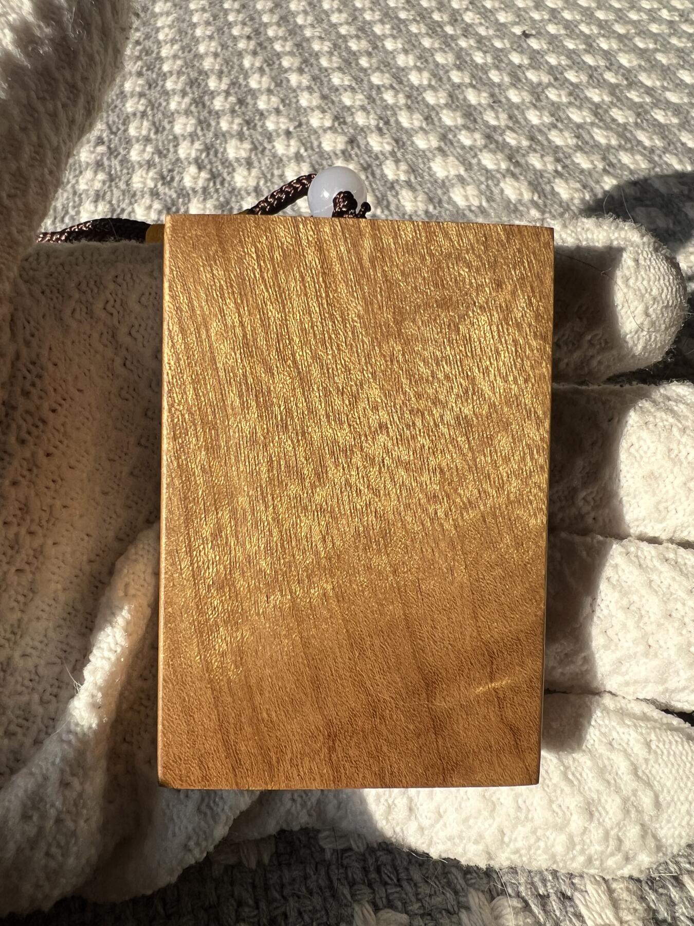 零元拍：NO.1 金丝楠牌子，香喷喷的小金砖，金光闪闪，68.5/47.5/14MM