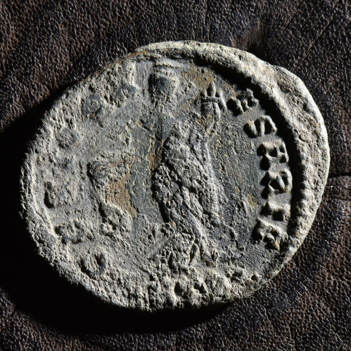 【良泉】【元旦直播场】1月1日晚19.30点开拍！208组西方古代钱币、日本朝鲜花钱 公元306-307年【古罗马】马克西米努斯二世（代亚）富力大铜币