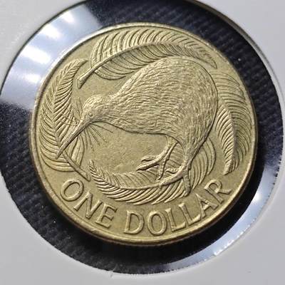 KK钱币收藏小铺 第379期  2月预留时间 周末发货 -  新西兰1元