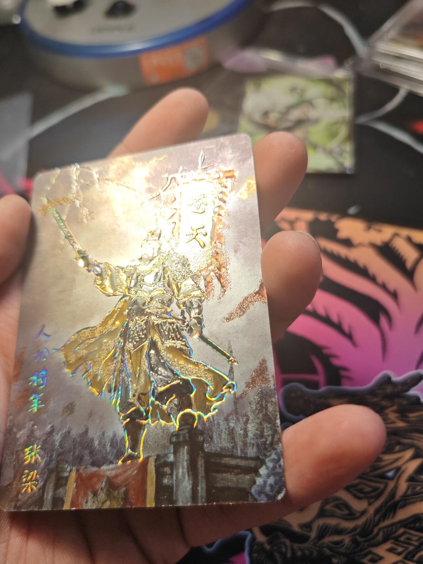 卡牌实验室开始第七次实验 【黑白灰】【滴胶】张梁