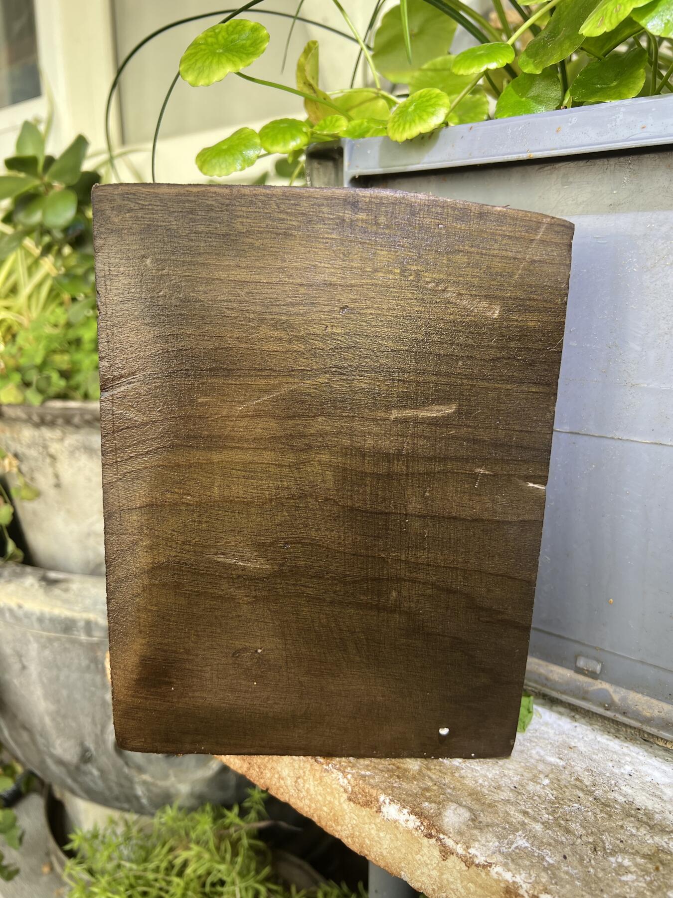 零元拍： D1-1 金丝楠 牌子料  满金丝 果香满满 尺寸：14.5/19/3CM。