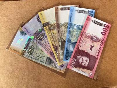 【Blue Auction】世界纸币精拍第762期——18级TOP拍卖/信誉/品质/专业/高效💫 - 【一组6张含无47】匈牙利2016-2020年500-20000福林 全新UNC