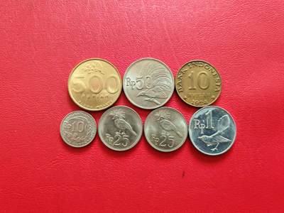 【云涧收藏】第八十三场 - 印度尼西亚7枚