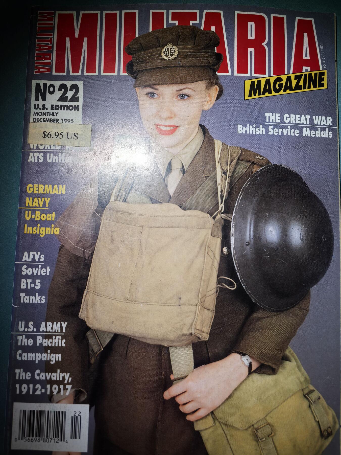 盛世勋华——号角文化勋章邮票专场拍卖第293期 法国出版英语版Militaria杂志 1995年12月第22期 50页