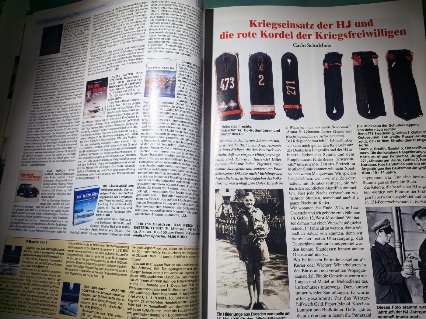 盛世勋华——号角文化勋章邮票专场拍卖第293期 德国出版 Militaria-Magazin杂志 2010年10/11月刊总第146期 58页