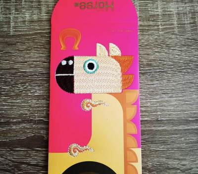 开心收藏拍卖，无佣金 - 2026年新款现货12生肖刺绣红包高档喜庆红包烫金红包，马 