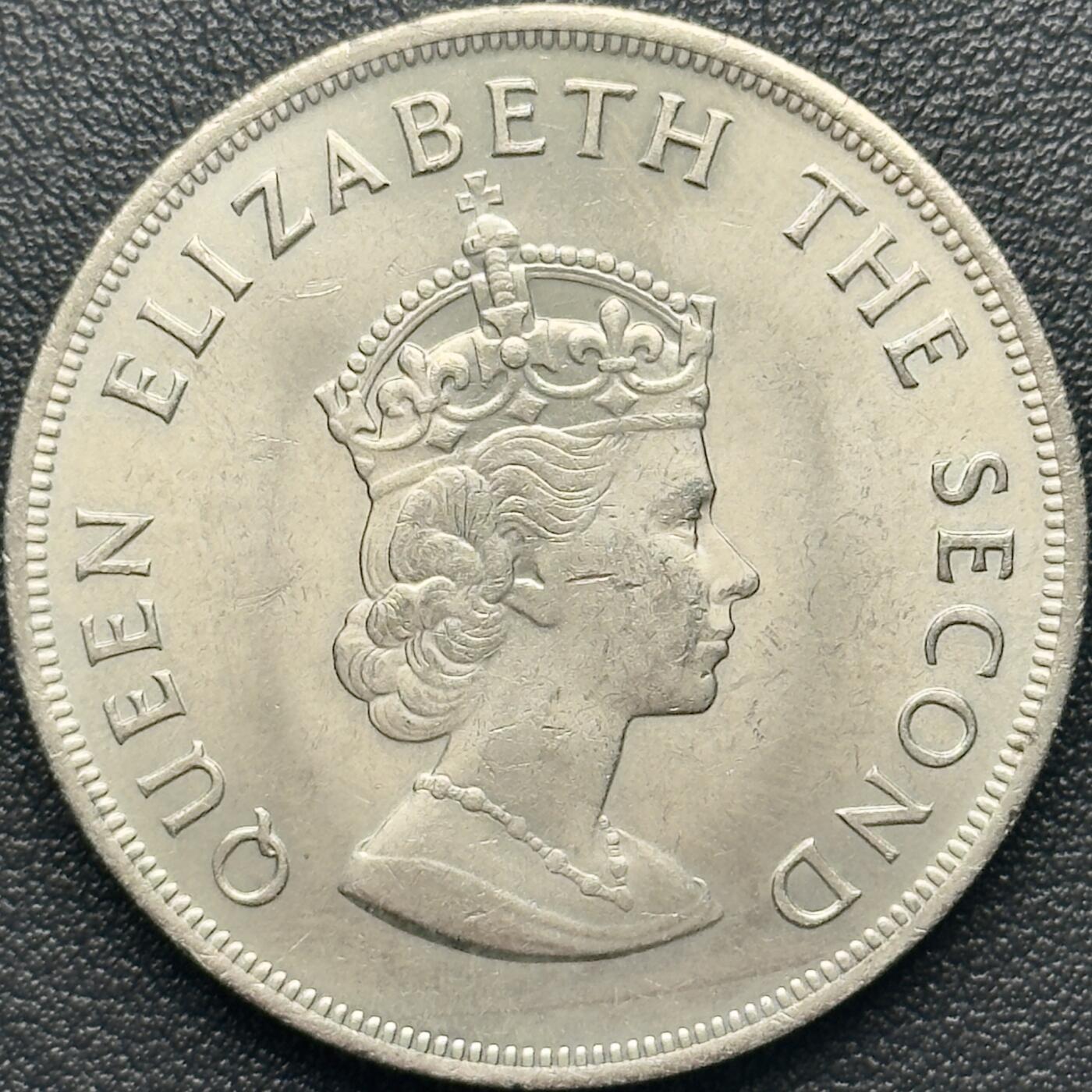 ＜小葵钱铺＞第67期·克朗币·银币场·满200包邮，不寄存·12月15日发货 泽西岛1966年黑斯廷斯战役900周年5先令克朗型纪念币