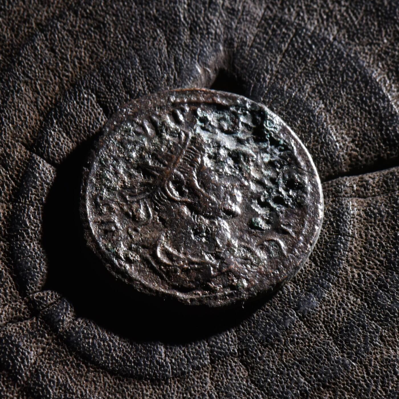 【良泉】【元旦直播场】1月1日晚19.30点开拍！208组西方古代钱币、日本朝鲜花钱 公元280年【古罗马】普罗布斯“XXI”洗银币，4.12克