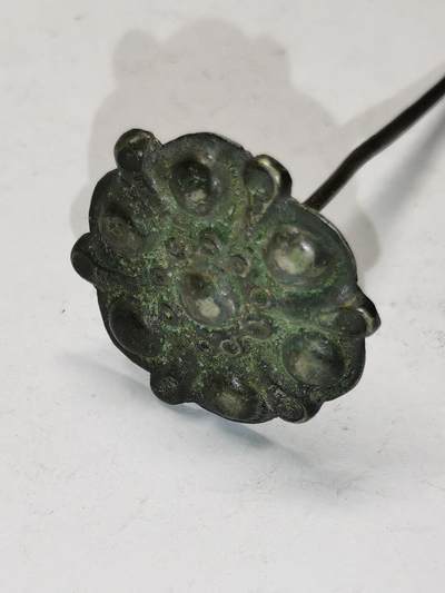 杂件专场88期 - 清代老银花饰发簪