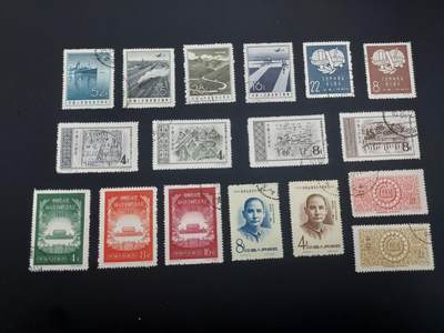 博彦收藏  TM 12月20日 8点 邮票专场 全场包邮 - 老纪特盖销6套，个别瑕疵，大部分上品