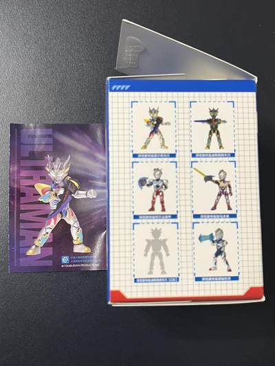 卡牌杂货铺专场拍卖第三场 1月1日周四晚21:00结拍 - 【积木人】卡游荣耀积木人 泽塔奥特曼 德尔塔天爪 只拆盒未拆袋拼装