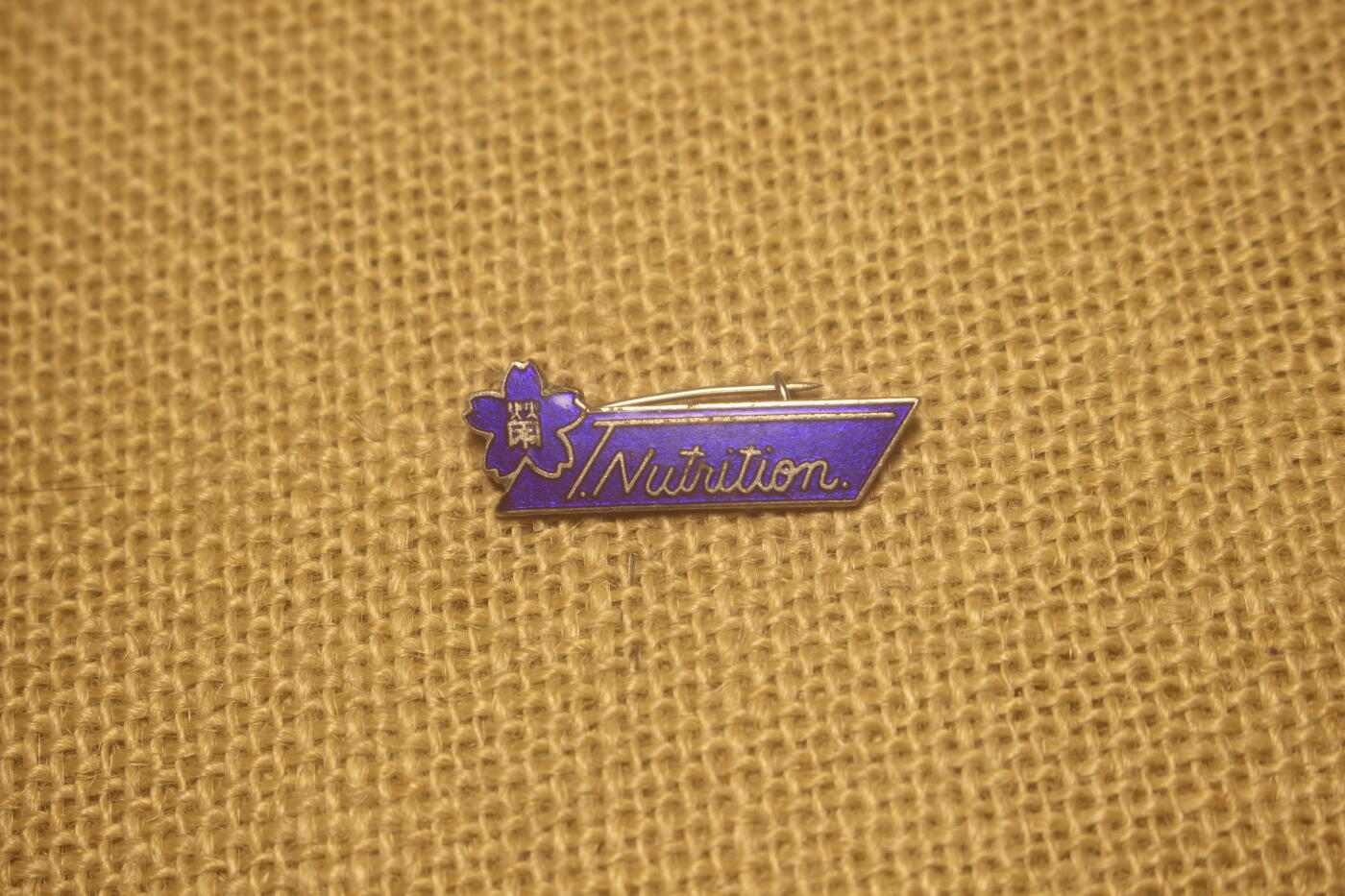 某活动纪念小徽章，合金材质