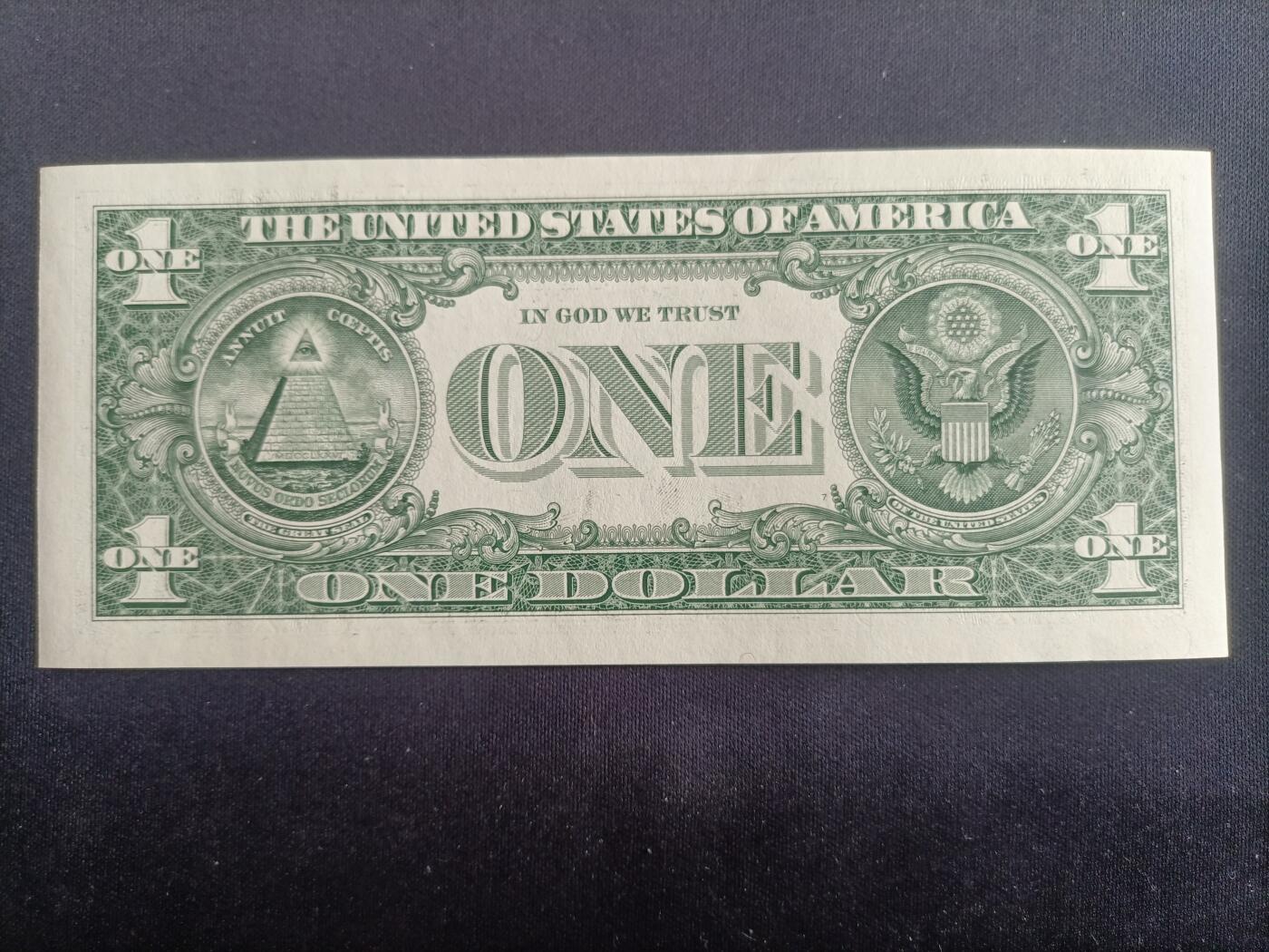 【游宝拍卖】乙巳蛇年94期 周六集拍 美国-1美元【SERIES-2017 B2纽约 全新UNC】