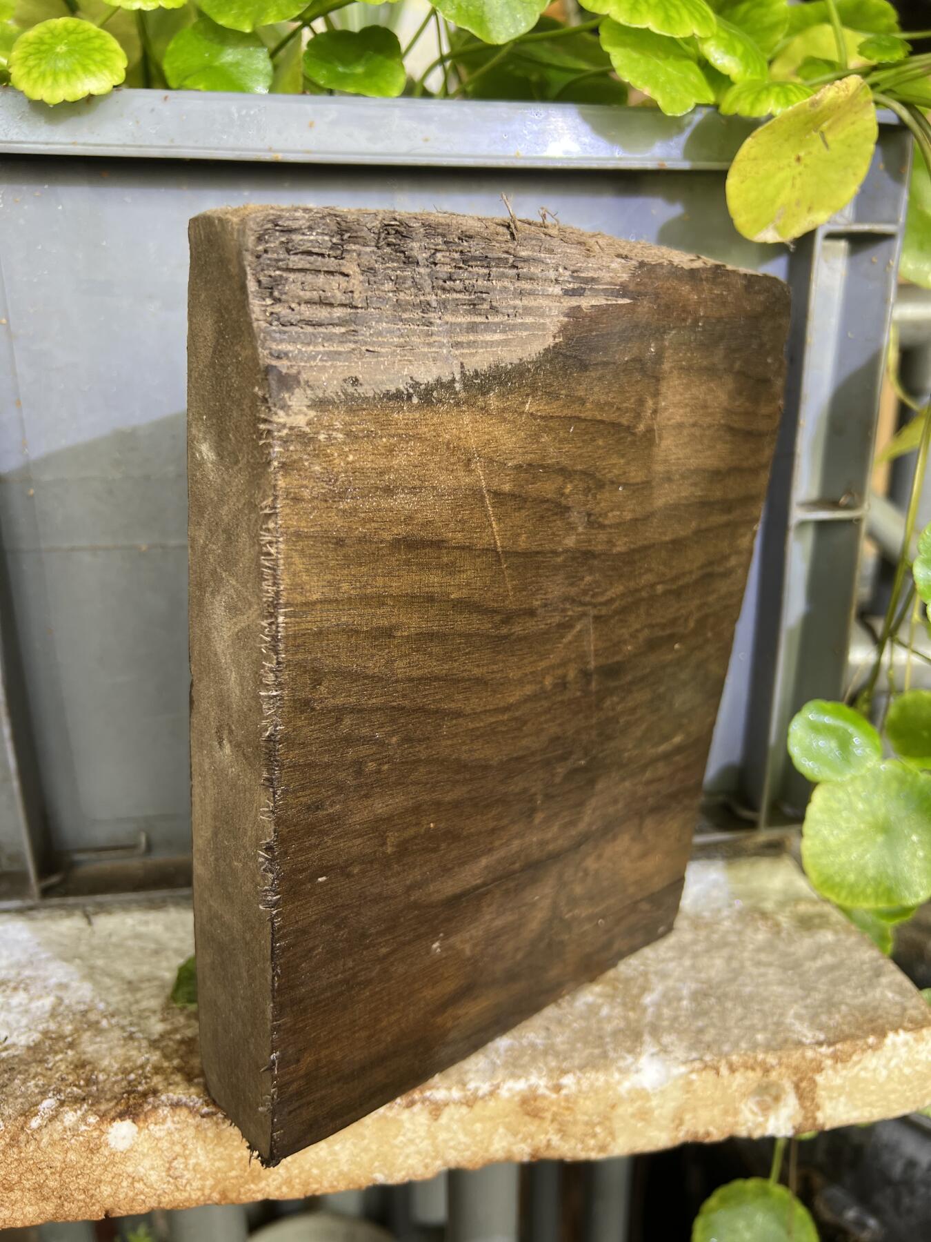 零元拍： D1-1 金丝楠 牌子料  满金丝 果香满满 尺寸：14.5/19/3CM。