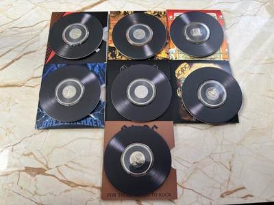 第185期拍卖 - 澳大利亚2020-2021年AC/DC乐队纪念币7枚全套