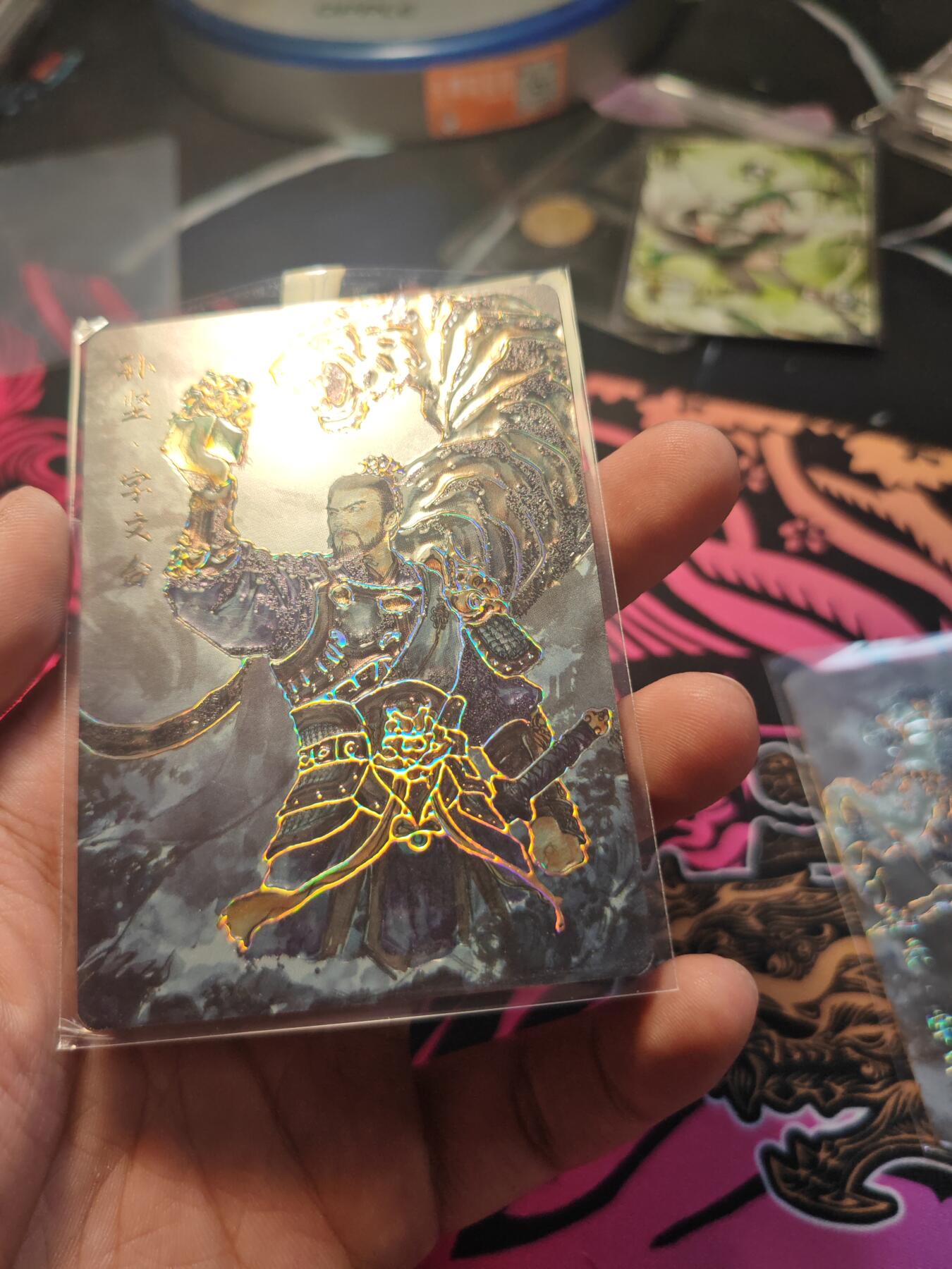 卡牌实验室开始第七次实验 【画的N次方】【滴胶】孙坚