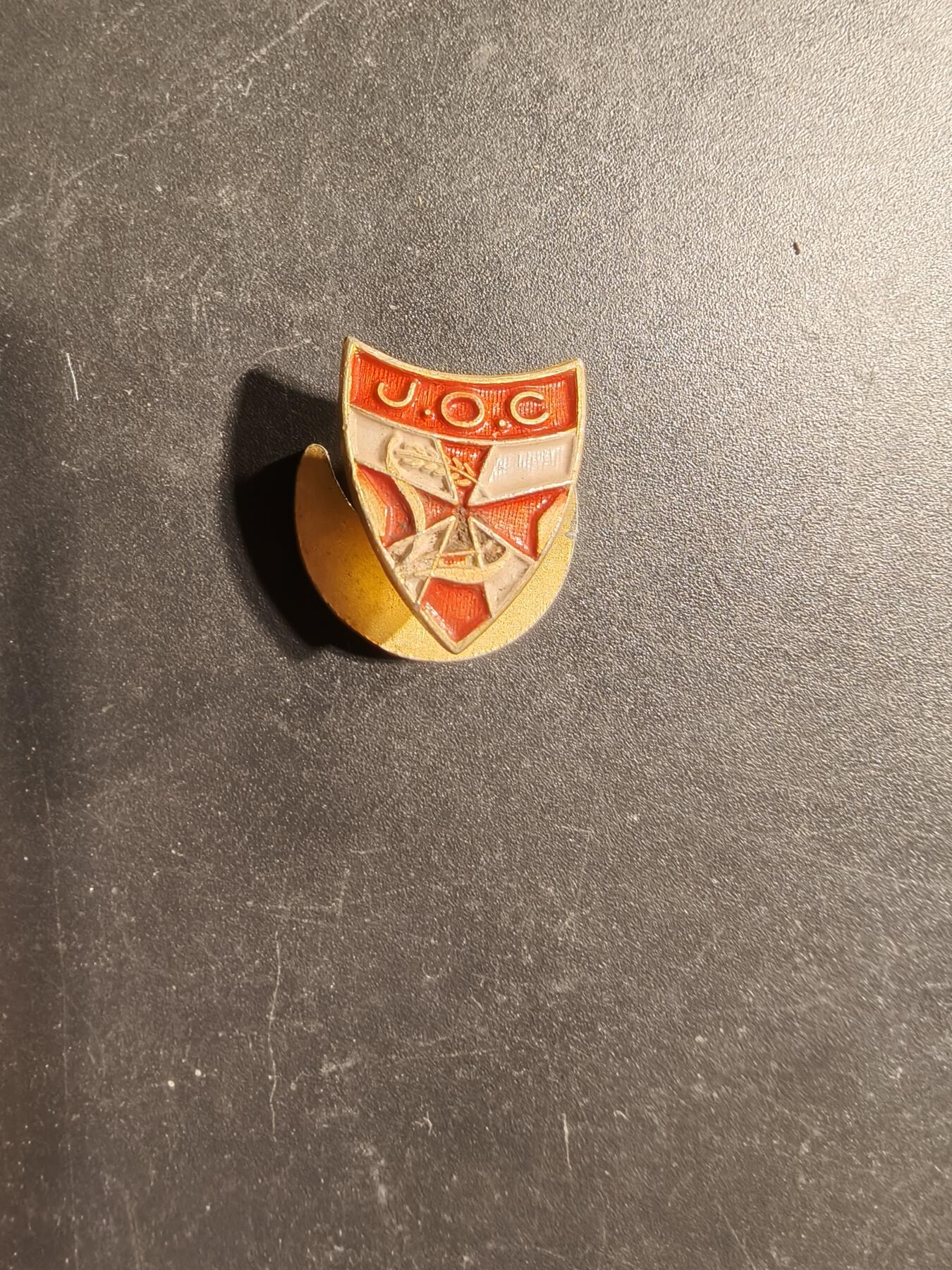 老王徽章第169期 法国“天主教工人青年会”证章