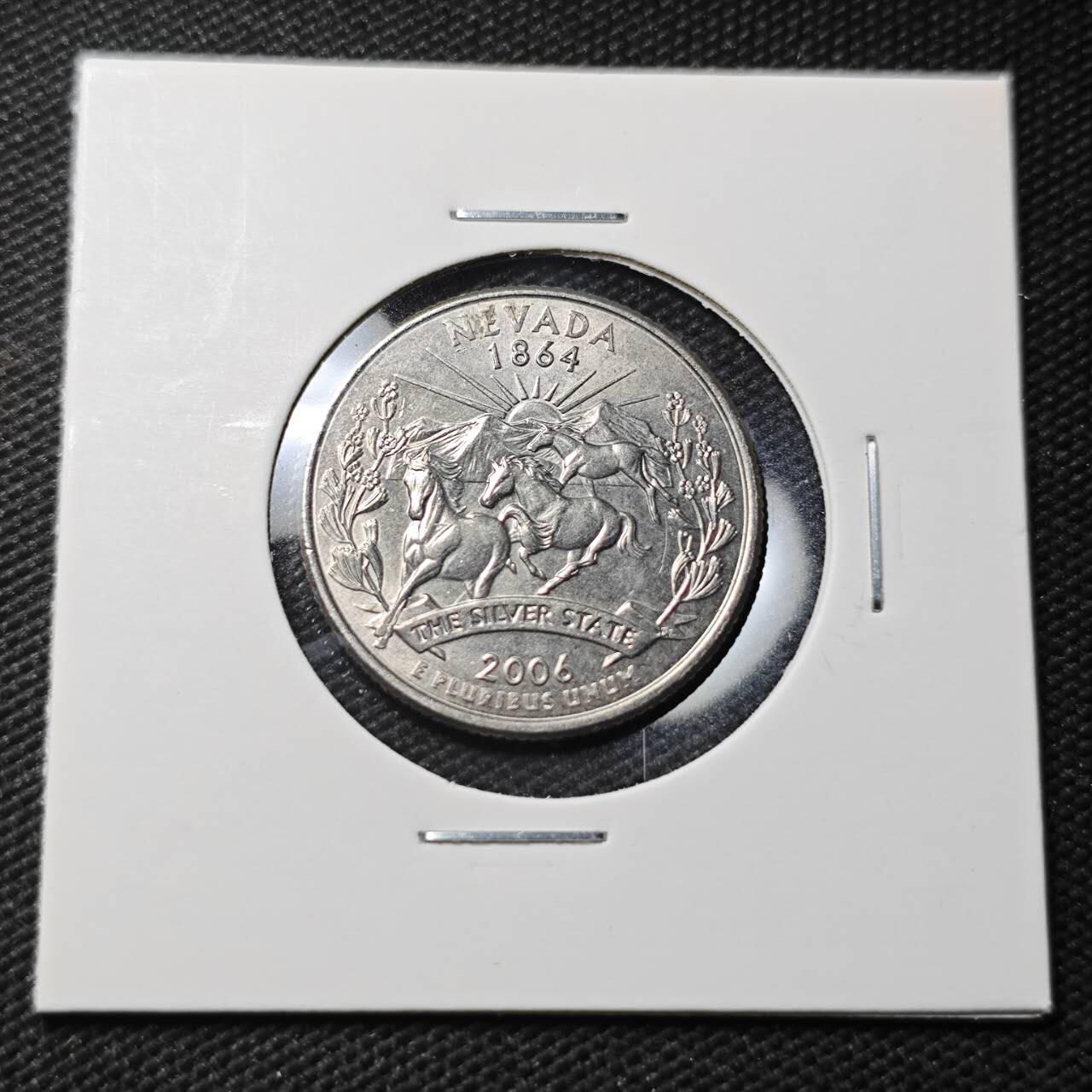 KK钱币收藏小铺 第379期  2月预留时间 周末发货  美国25分纪念币