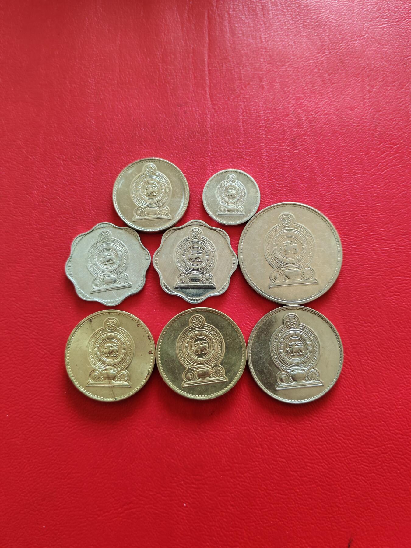 【云涧收藏】第八十三场 斯里兰卡8枚