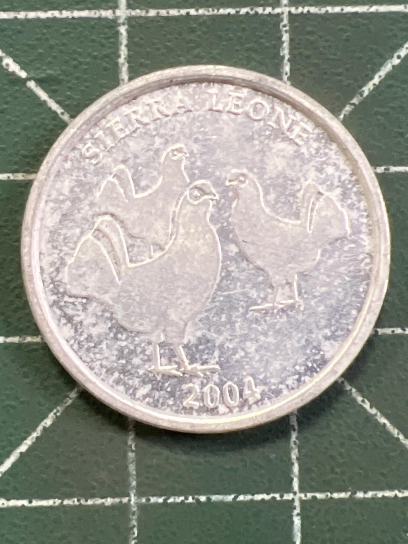 第1072 硬币专场 （无押金，捡漏，全场50包邮，偏远地区除外，接收代拍业务，本店十天发一次货） 塞拉利昂