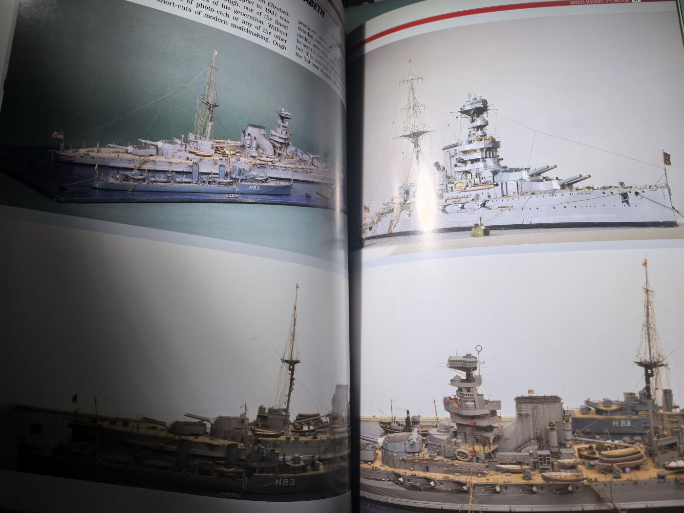 盛世勋华——号角文化勋章邮票专场拍卖第293期 军模型制作指南 ShipCraft系列 伊丽莎白女王级战列舰