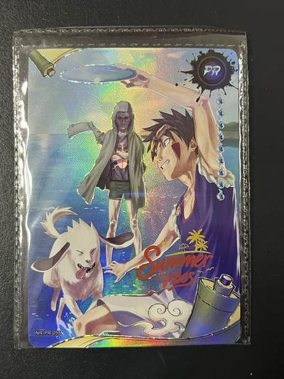 卡牌杂货铺专场拍卖第三场 1月1日周四晚21:00结拍 - 【原膜】卡游 火影忍者 PR卡 缤纷夏日 男版 NR-PR-055