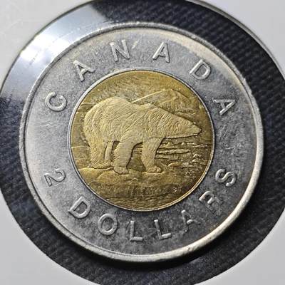 KK钱币收藏小铺 第379期  2月预留时间 周末发货 -  加拿大2元