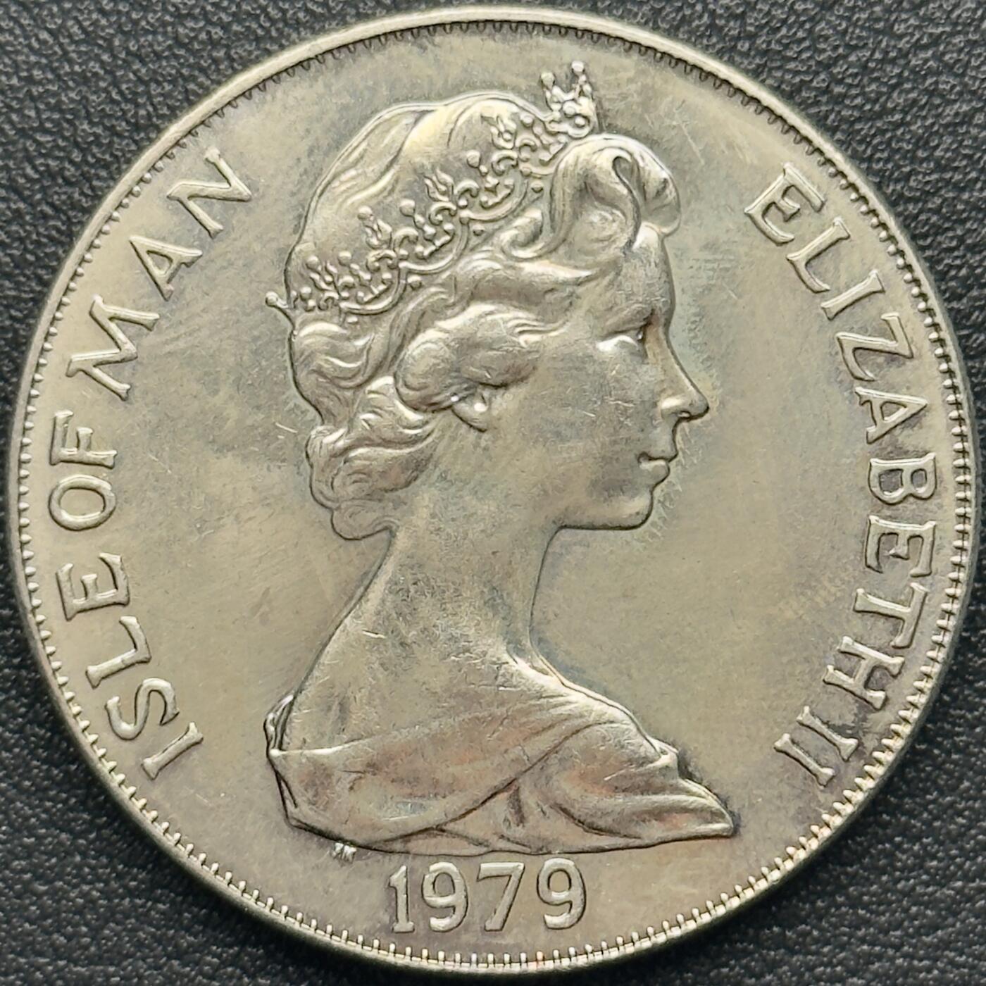 ＜小葵钱铺＞第67期·克朗币·银币场·满200包邮，不寄存·12月15日发货 马恩岛1979年建城1000周年·救生艇1克朗纪念币